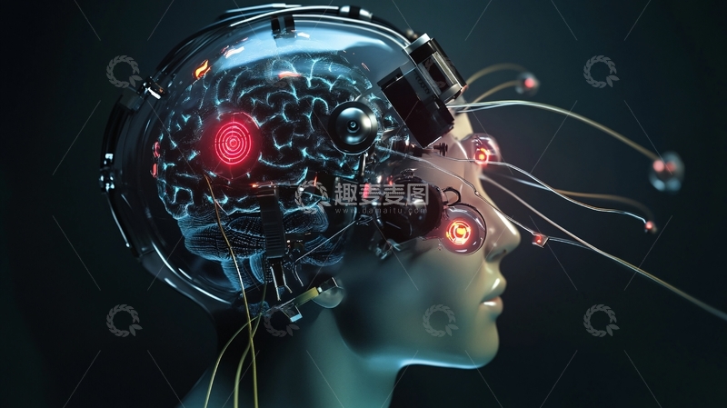 高清大图下载【趣麦麦图】人工智能只能大脑19