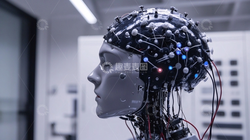 高清大图下载【趣麦麦图】人工智能只能大脑18