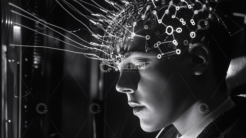 高清大图下载【趣麦麦图】人工智能只能大脑14