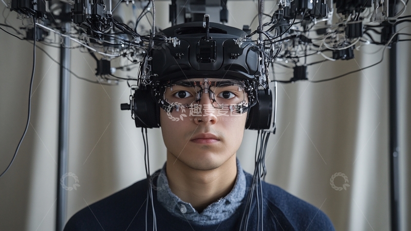 高清大图下载【趣麦麦图】脑波监控与调控系统