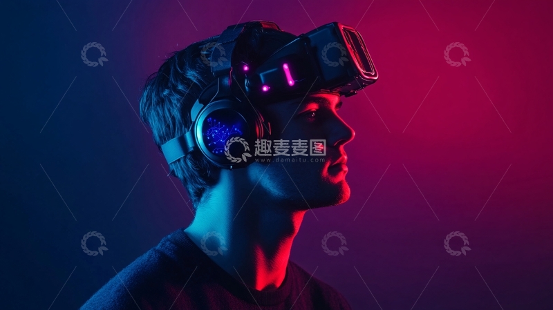 高清大图下载【趣麦麦图】脑波技术无线传输1