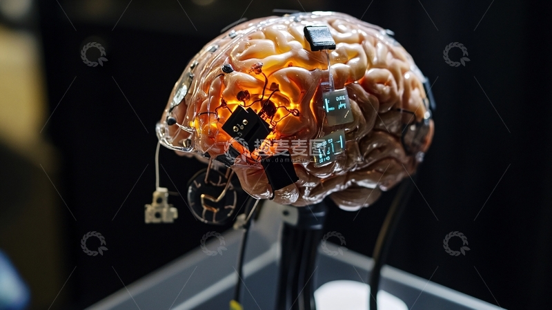 高清大图下载【趣麦麦图】类脑芯片3