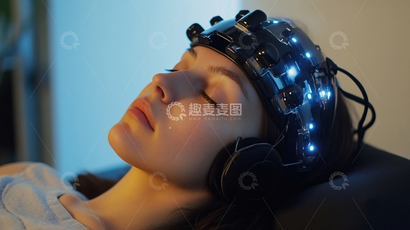 高清大图下载【趣麦麦图】头部按摩器