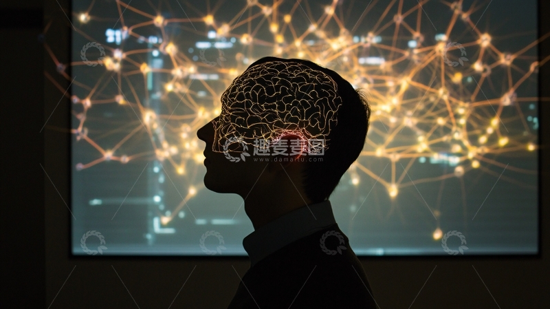 高清大图下载【趣麦麦图】大脑连接性9