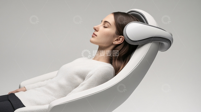 高清大图下载【趣麦麦图】颈部按摩仪1