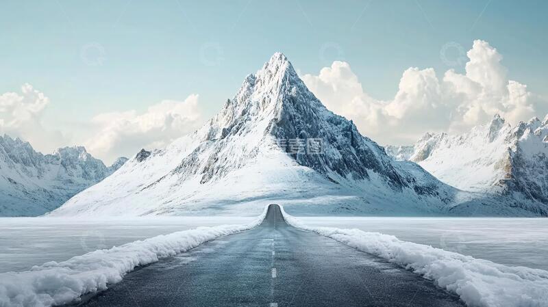 高清大图下载【趣麦麦图】高端大气海拔背景8