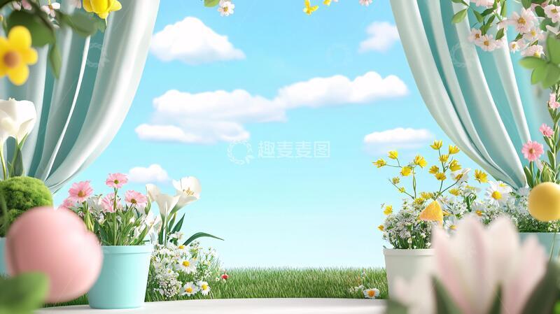 高清大图下载【趣麦麦图】大气花卉场景49