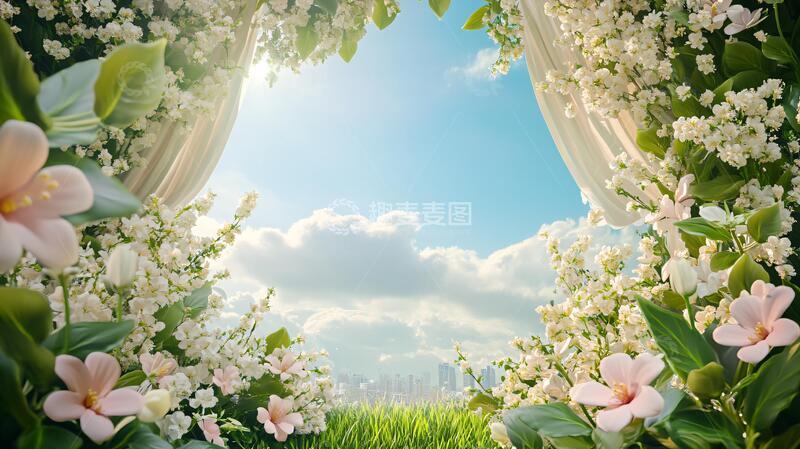 高清大图下载【趣麦麦图】大气花卉场景50