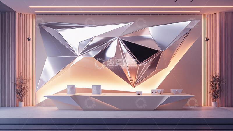 高清大图下载【趣麦麦图】赛博朋克风格迎宾区2