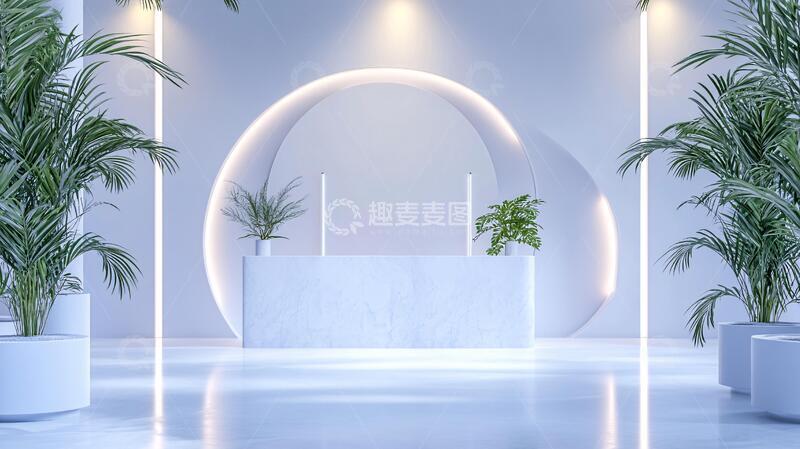 高清大图下载【趣麦麦图】简约秀场前台产品潮流