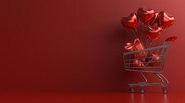 情人节购物网店女神模型