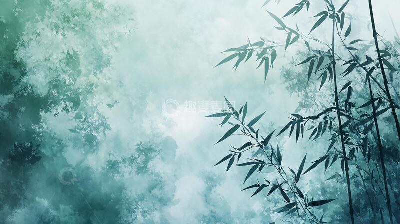 高清大图下载【趣麦麦图】竹林艺术壁纸41