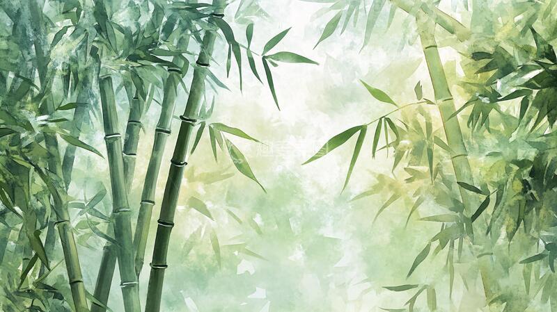高清大图下载【趣麦麦图】竹林艺术壁纸46