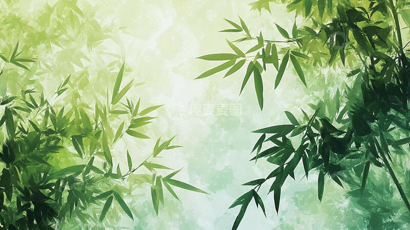 高清大图下载【趣麦麦图】竹林艺术壁纸51