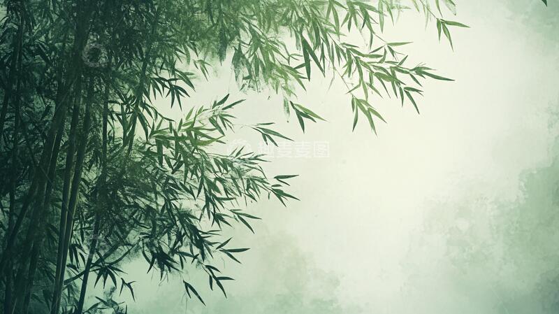 高清大图下载【趣麦麦图】唯美竹影竹韵118