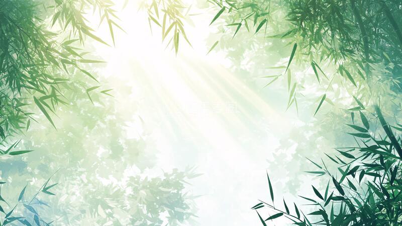 高清大图下载【趣麦麦图】唯美竹影竹韵92