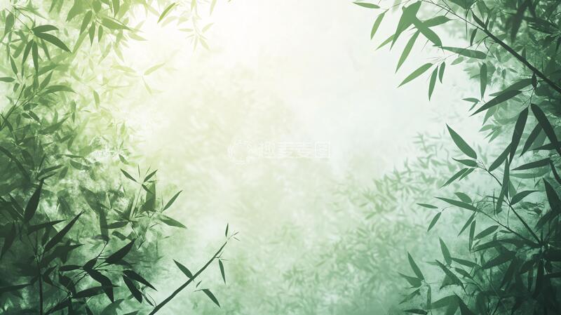 高清大图下载【趣麦麦图】竹林艺术壁纸53