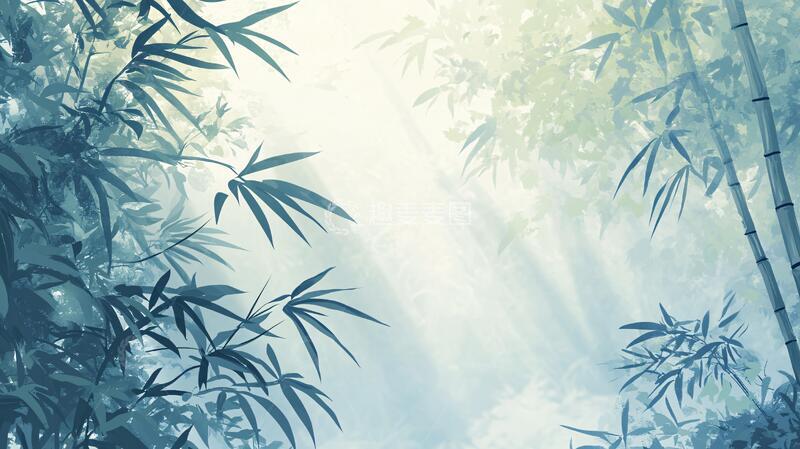 高清大图下载【趣麦麦图】唯美竹影竹韵85