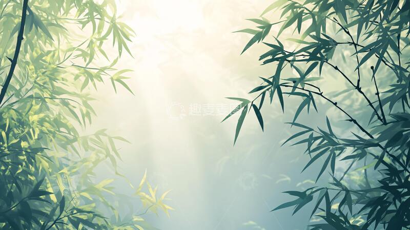 高清大图下载【趣麦麦图】唯美竹影竹韵76
