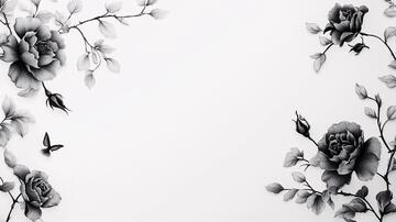 立体简约花手绘立体花卉