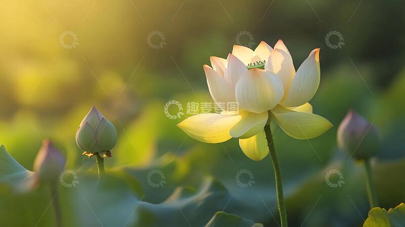 高清大图下载【趣麦麦图】荷花高清电脑桌面壁纸19