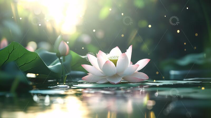 高清大图下载【趣麦麦图】唯美意境睡莲3