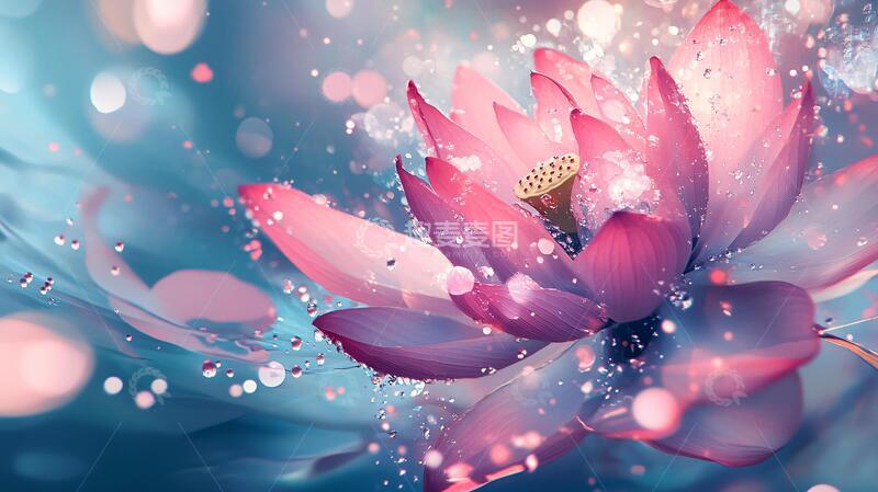 高清大图下载【趣麦麦图】梦幻荷花唯美荷花4
