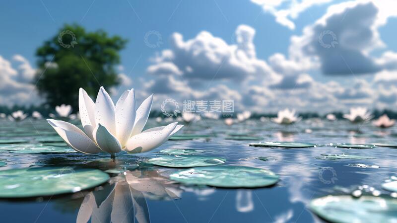 高清大图下载【趣麦麦图】高清莲花壁纸7