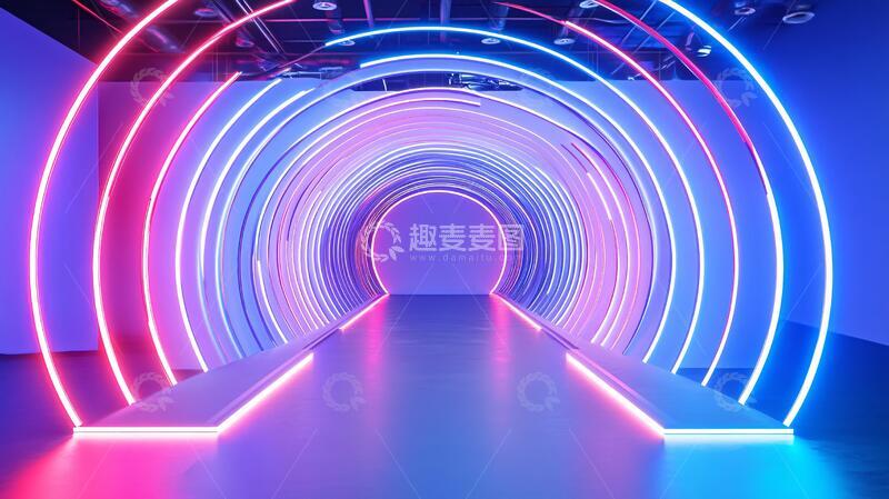 高清大图下载【趣麦麦图】时光隧道设计14