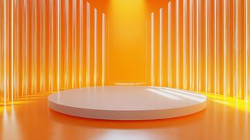 橙色舞台舞台橙色产品