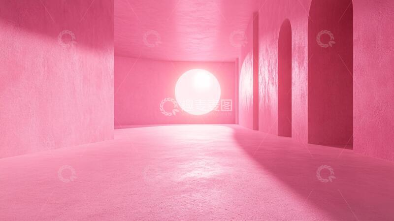 高清大图下载【趣麦麦图】简约秀场梦幻走廊奇幻