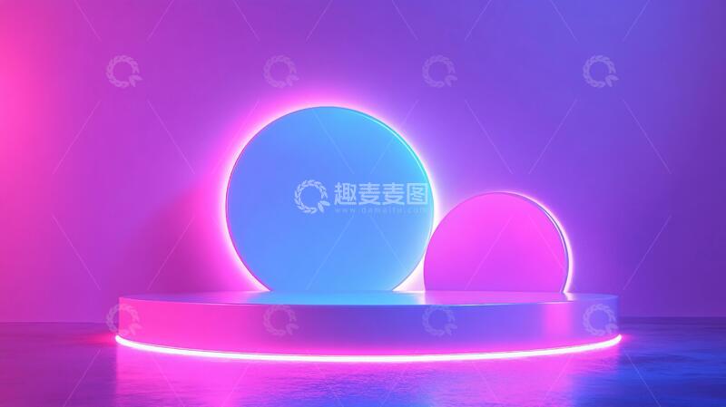 高清大图下载【趣麦麦图】粉色平台平台讲台粉色