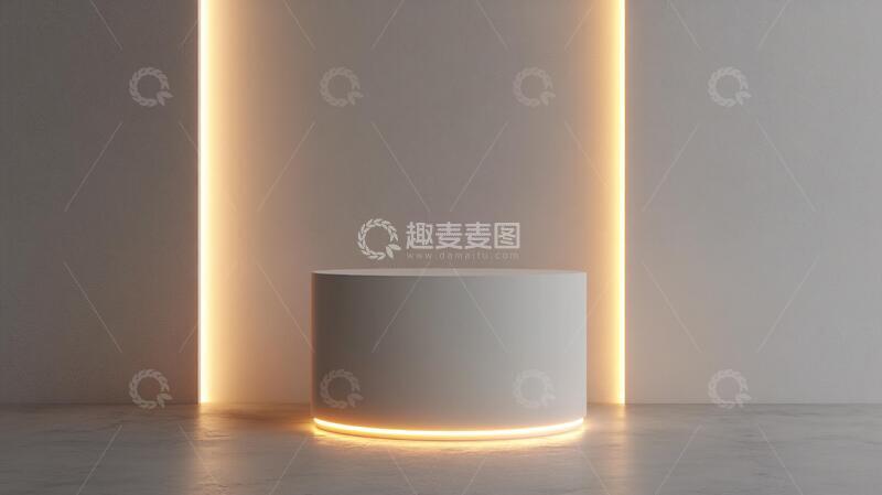 高清大图下载【趣麦麦图】极简主义讲台