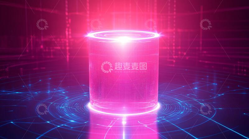 高清大图下载【趣麦麦图】粉色圆柱体展示台31