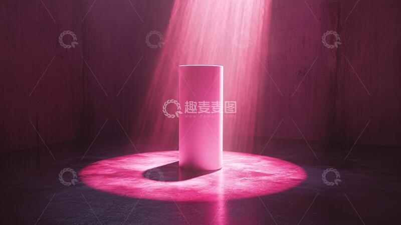 高清大图下载【趣麦麦图】粉色平台粉色平台舞台