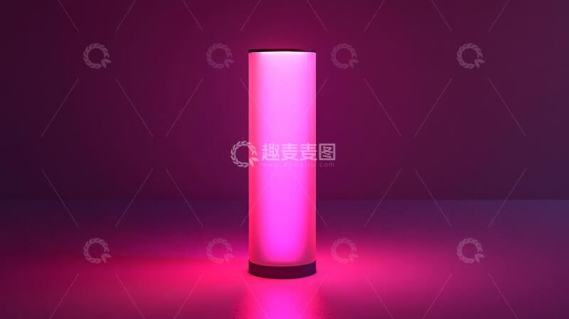 高清大图下载【趣麦麦图】粉色圆柱体展示台28
