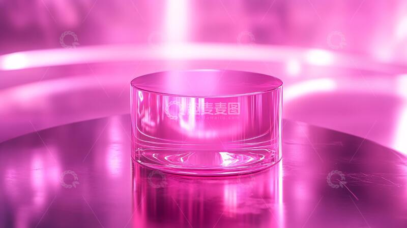 高清大图下载【趣麦麦图】粉红色平台平台粉色玻璃