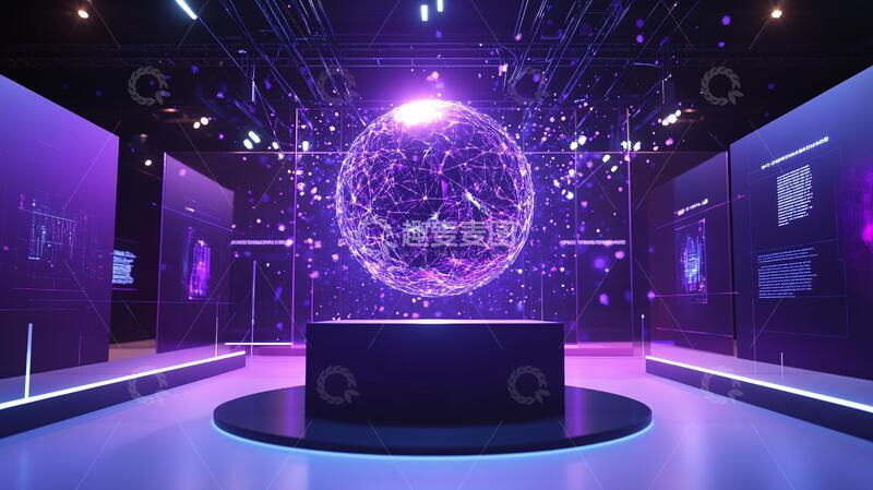 高清大图下载【趣麦麦图】科技元宇宙大数据2