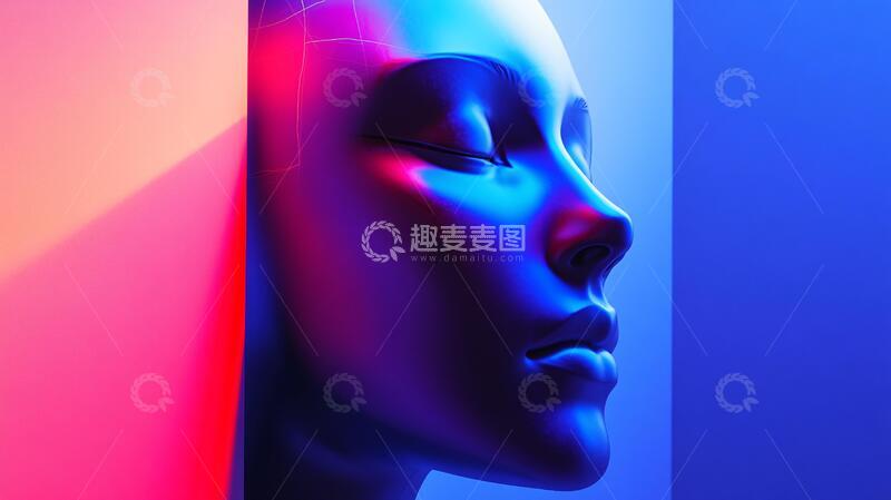 高清大图下载【趣麦麦图】创意大气渐变5