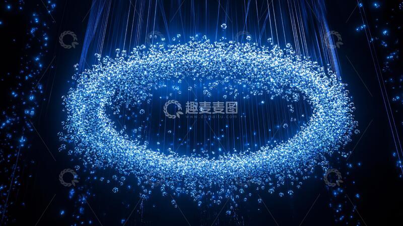 高清大图下载【趣麦麦图】网点创意特效背景23