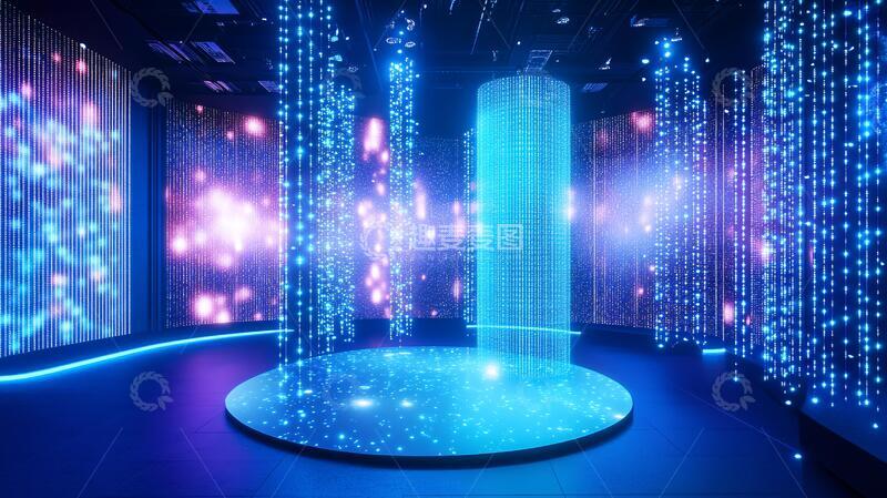 高清大图下载【趣麦麦图】光子数据环光子数据粒子