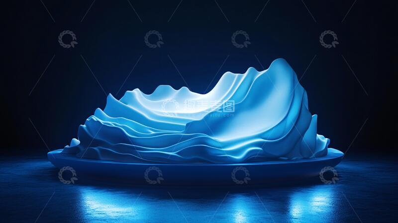 高清大图下载【趣麦麦图】立体渐变发光体设计16