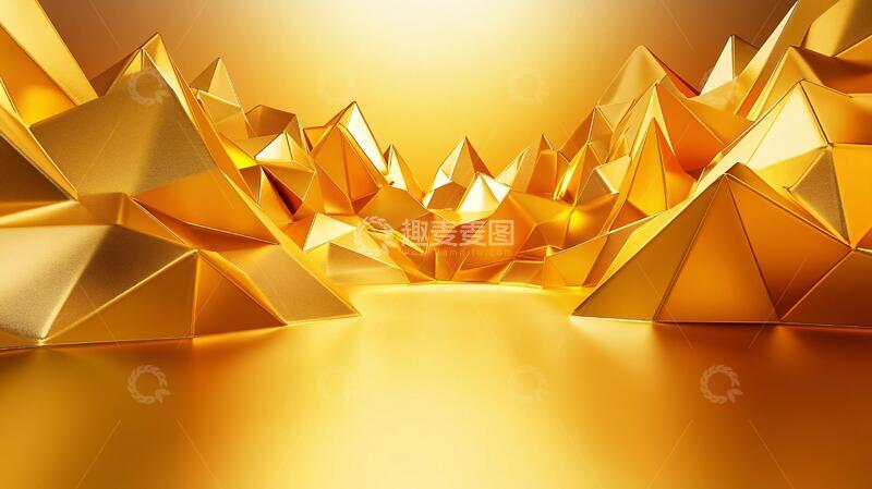 高清大图下载【趣麦麦图】金色峰会背景