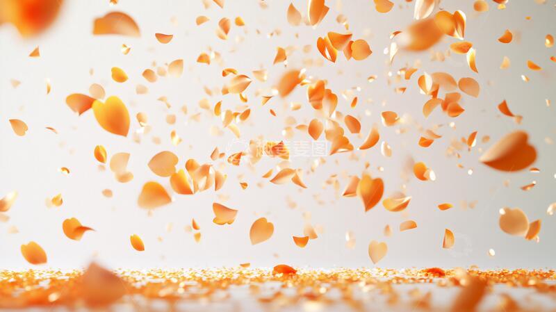 高清大图下载【趣麦麦图】散落的花瓣花瓣散落背景