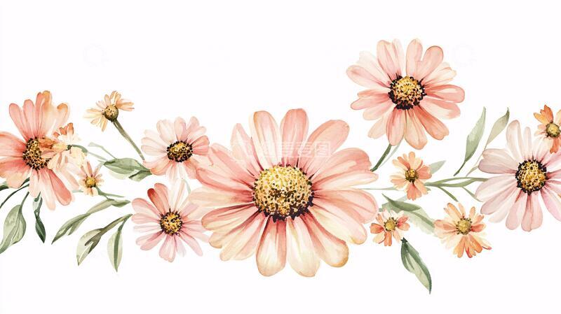 高清大图下载【趣麦麦图】高清手绘花草