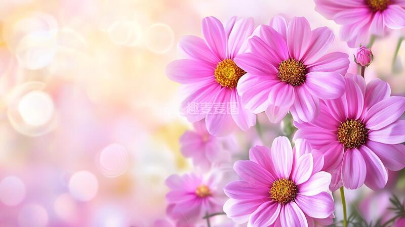 高清大图下载【趣麦麦图】炫彩花朵壁纸44
