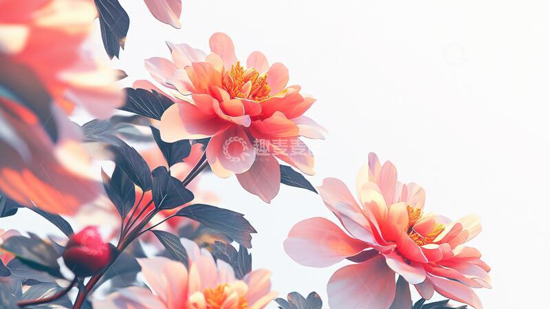 高清大图下载【趣麦麦图】立体唯美花卉33