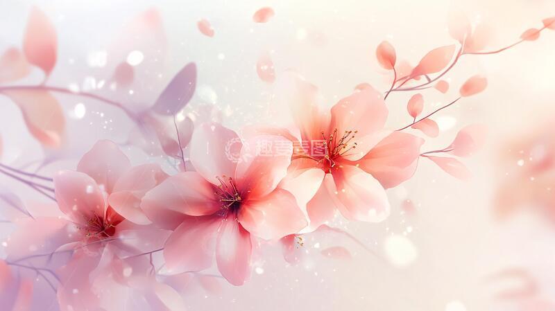 高清大图下载【趣麦麦图】炫彩花朵壁纸37