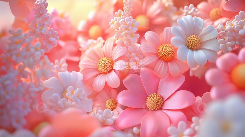 高清大图下载【趣麦麦图】立体唯美花卉29