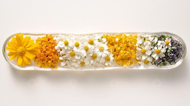 高清大图下载【趣麦麦图】胎菊标本标本饰物雏菊